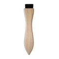 Gordon Brush 2 x 6 Row 0.012" Nylon Bristle and Wood Handle Applicator Brush WA12NG-12